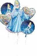 Cinderella Balloon Bouquet