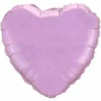 Pearl Lavender Heart