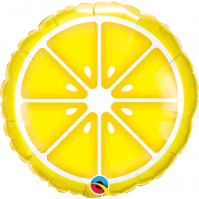 Lemon Foil Balloon