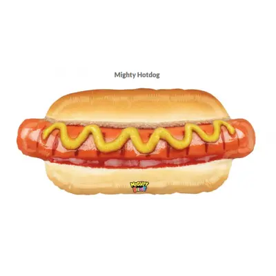 Hot Dog Shape Foil Balloon