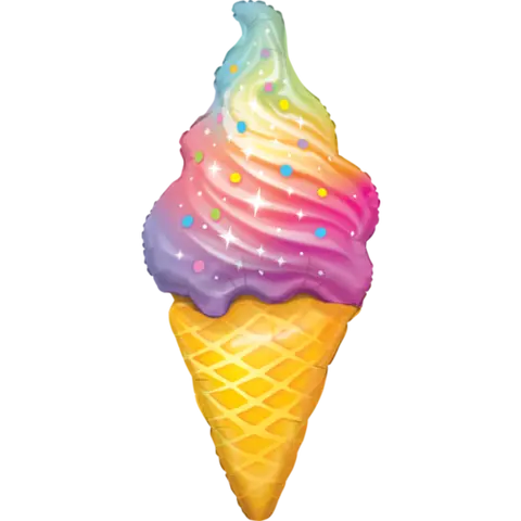 Ice Cream Shape Foil Balloon