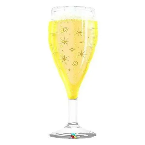 Champagne Glass Shape Foil Balloon