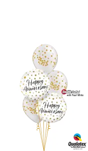 Happy Anniversary Confetti Arrangement