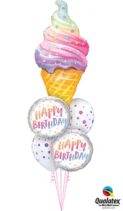 Sweet Ice Cream Balloon Bouquet