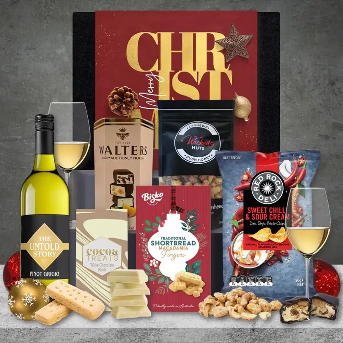 Pinot Grigio Christmas Hamper For Her