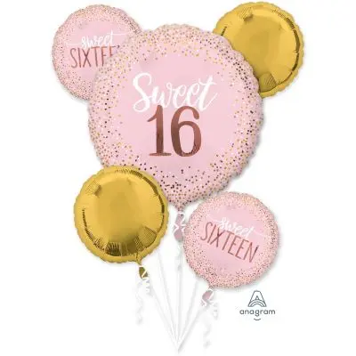 Perfectly Sweet 16 Balloon Bouquet