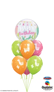 Lots of Llamas Birthday Balloon Bouquet