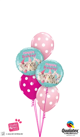 Party Puppies Balloon Bouquet