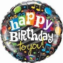 Happy Birthday to You Musical Foil Balloon