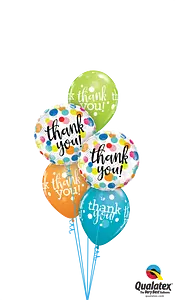 Thank you Spots Balloon Bouquet