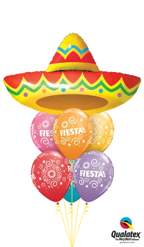 Sombrero Fiesta Balloon Bouquet