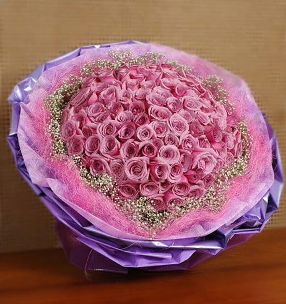 Purple 99 Roses