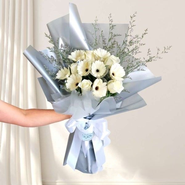 Buket Bunga: Roses & Gerberas Bouquet