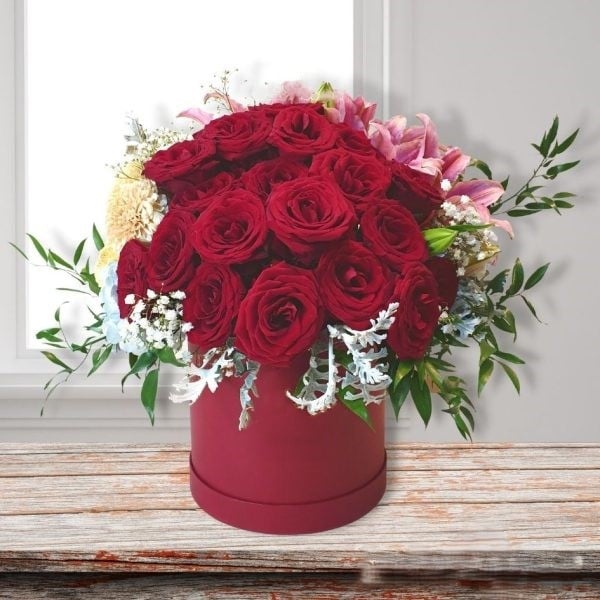 Splendeur Box: Burgundy