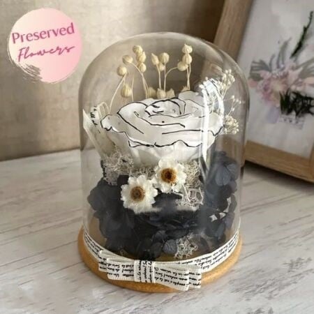 Eternal Preserved Rose White
