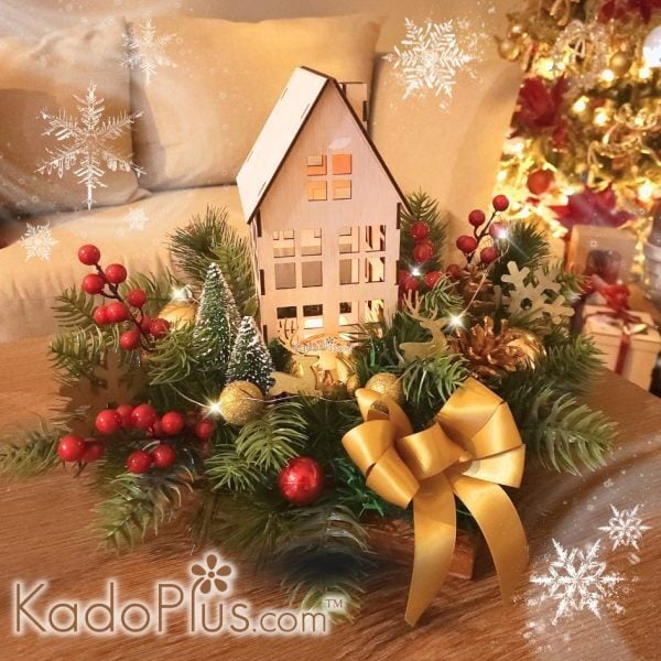 Classic Winter House Arrangement