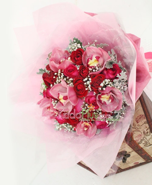 Cymbidiums & Roses