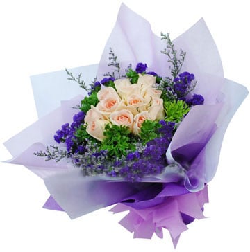Fantastic Peach Bouquet