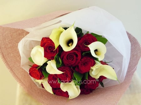 Roses & Calla Lilies Bouquet