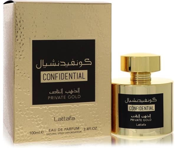 Lattafa Confidential Private Gold Cologne