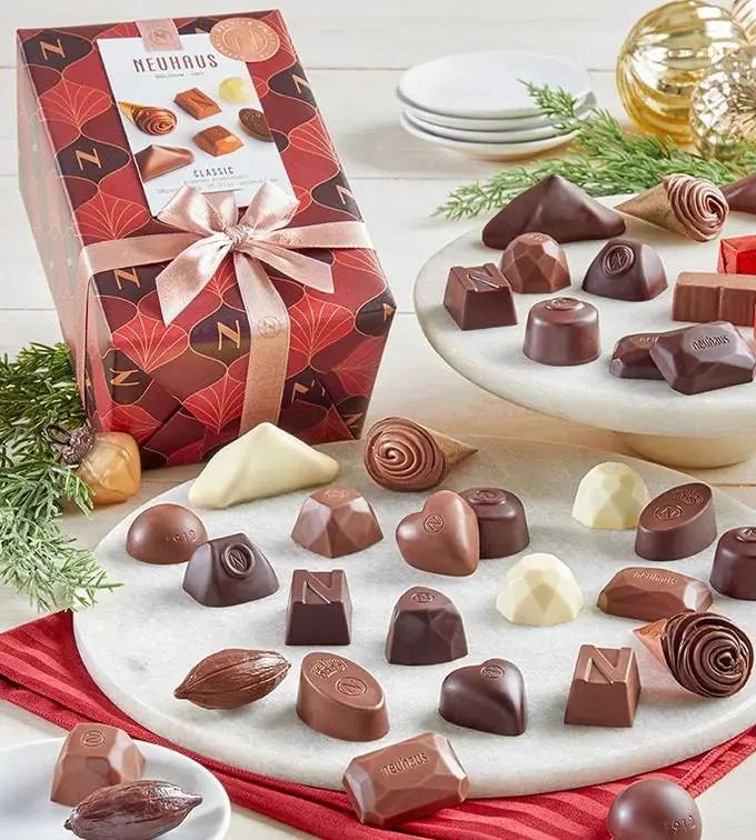 Neuhaus Holiday Belgian Chocolate Ballotin 38 pc