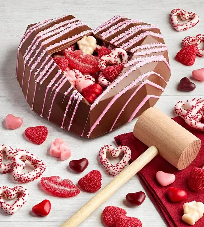 Simply Chocolate Breakable Chocolate Heart