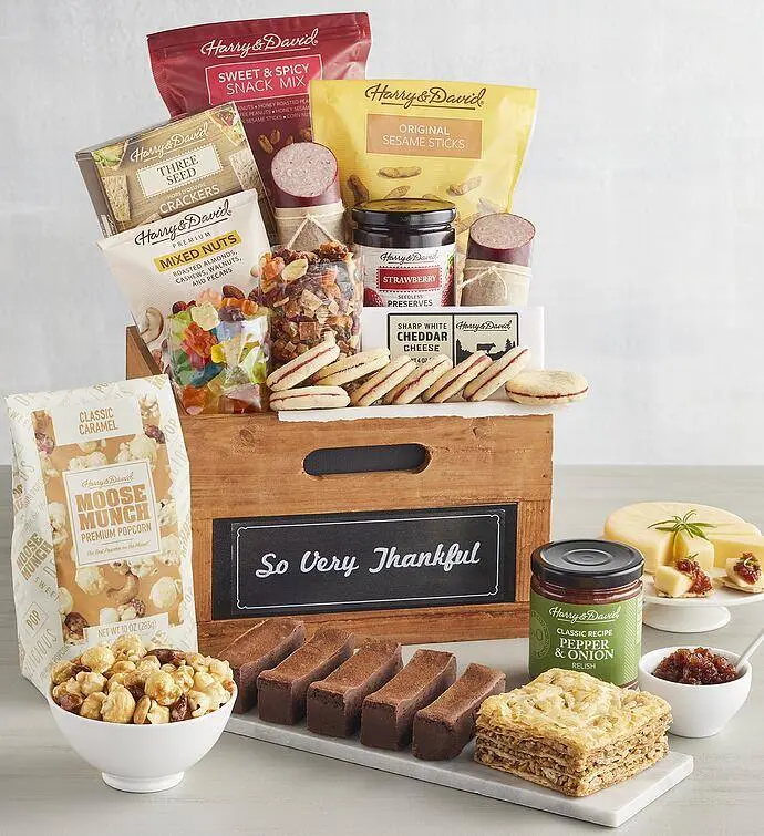 Grand "So Very Thankful" Gift Basket