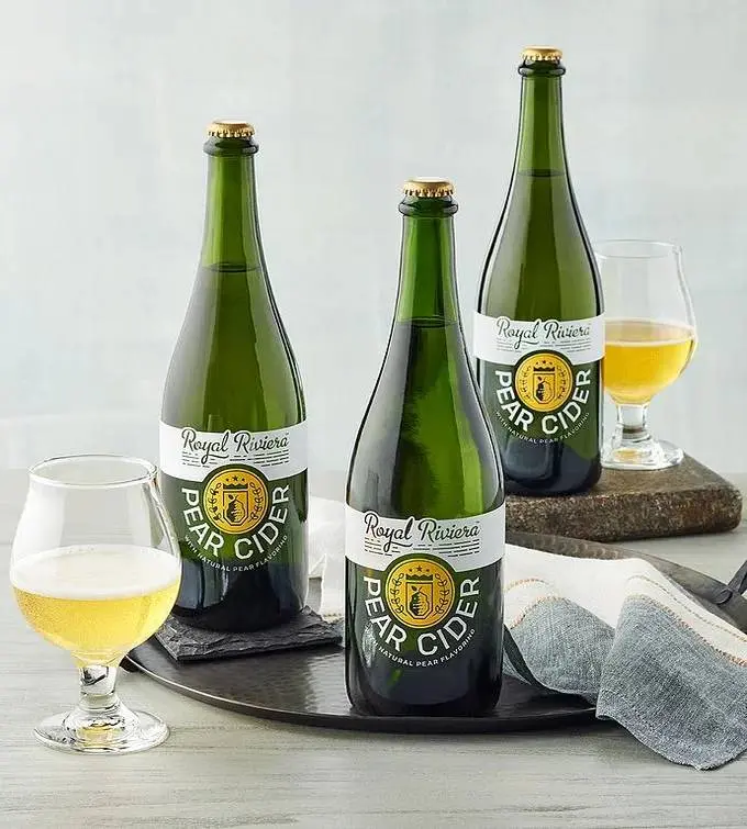 Royal Riviera Hard Pear Cider - 3 Bottles