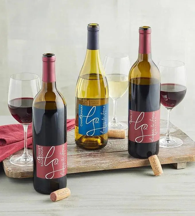 Lucca & Sons Wine Trio - Reds and White