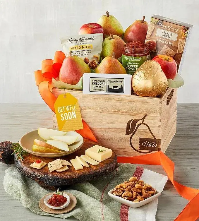 "Get Well Soon" Deluxe Signature Gift Basket