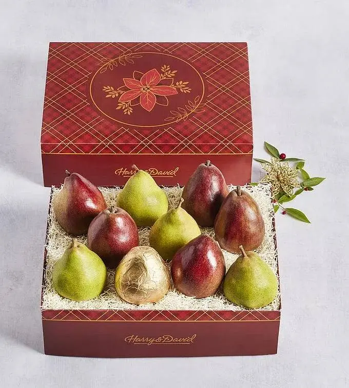Colors of Christmas Pears
