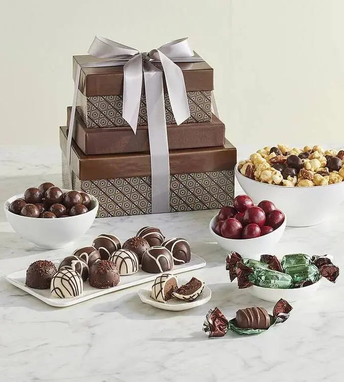 Classic Tower of Chocolates Gift