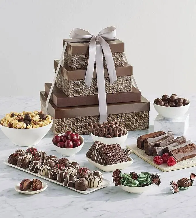 Deluxe Tower of Chocolates Gift