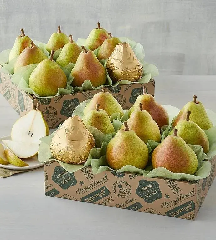 Two Boxes of The Favorite Royal Riviera Pears