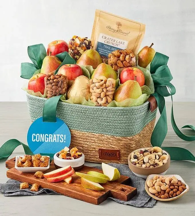 Congrats Orchard Gift Basket