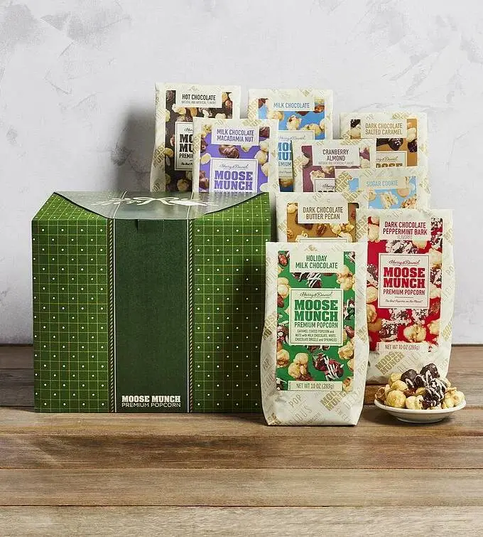 Moose Munch Premium Popcorn Ultimate Holiday Gift Box