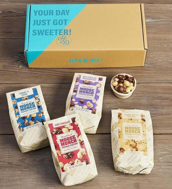 Moose Munch Premium Popcorn Variety Box