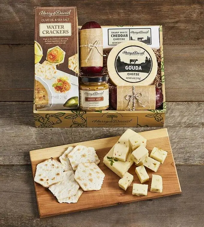 Deluxe Meat and Cheese Gift Box