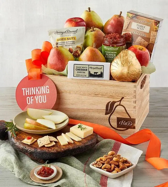 "Thinking of You" Deluxe Signature Gift Basket