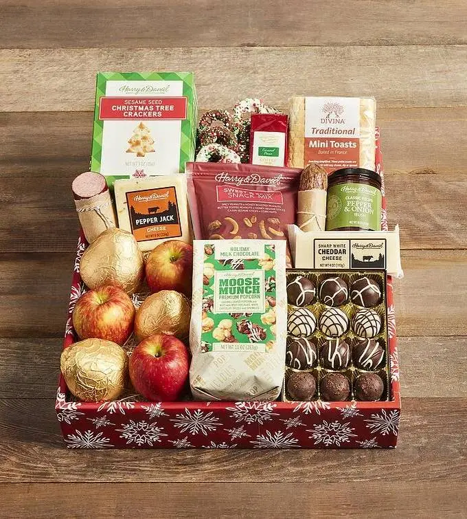 Deluxe Happy Holidays Gift Box
