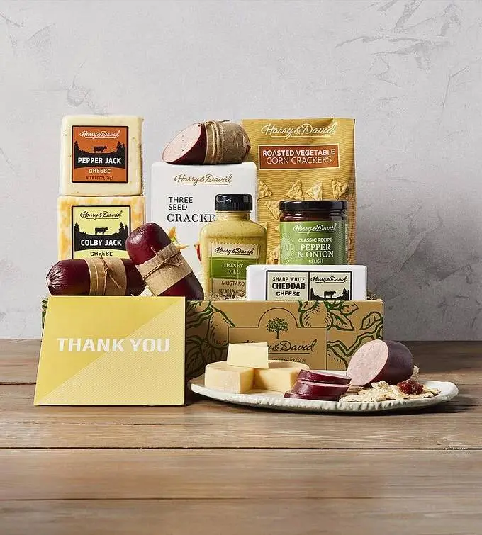 "Thank You" Meat and Cheese Gift Box