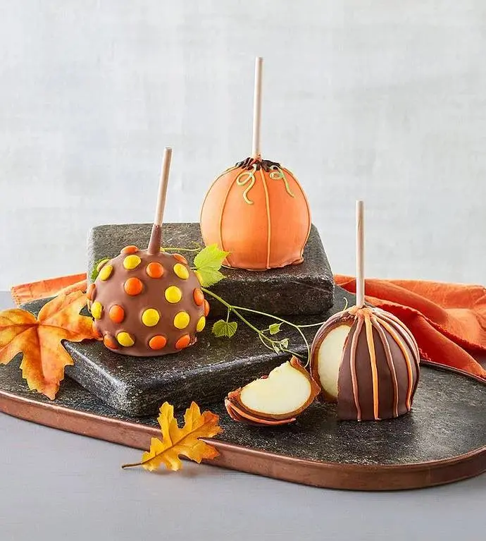 Harvest Design Chocolate-Covered Caramel Apples