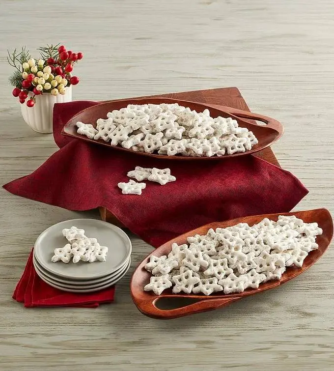Bear Creek Snacks Yogurt-Covered Snowflake Pretzels 2-Pack