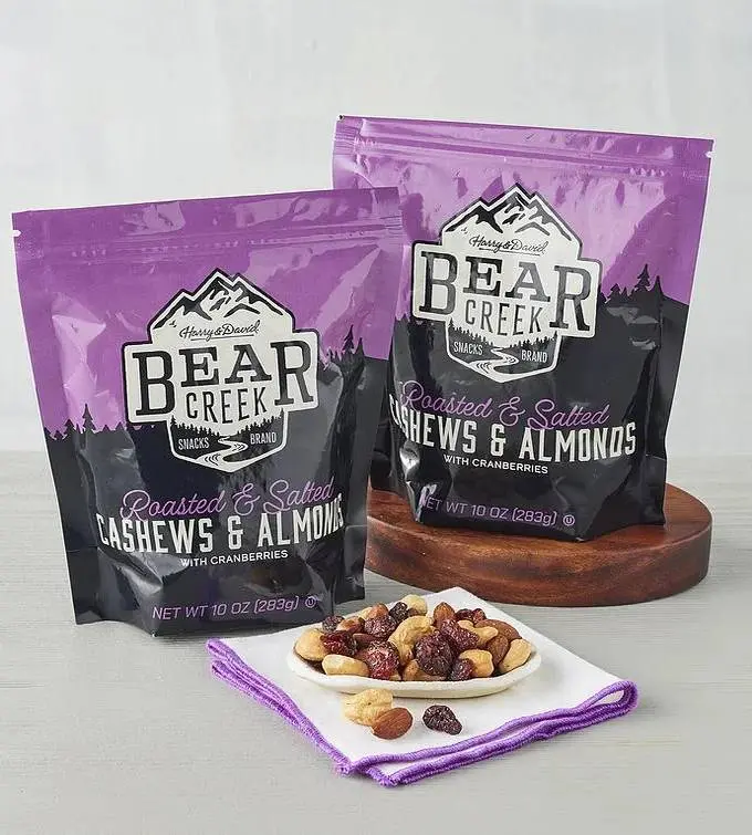 Bear Creek Snacks Cashew Cranberry Almond Mix 2-Pack