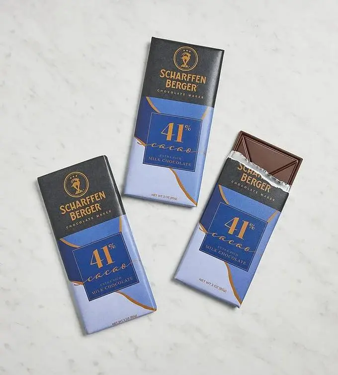 Scharffen Berger 41% Cacao Rich Milk Chocolate Bar - 3 Pack