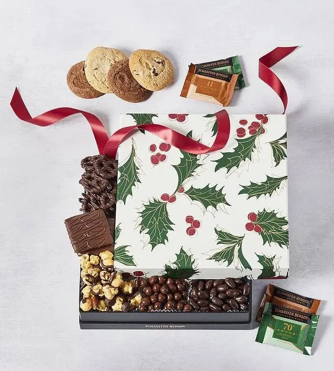 Scharffen Berger Chocolate Holiday Artisan Gift Box