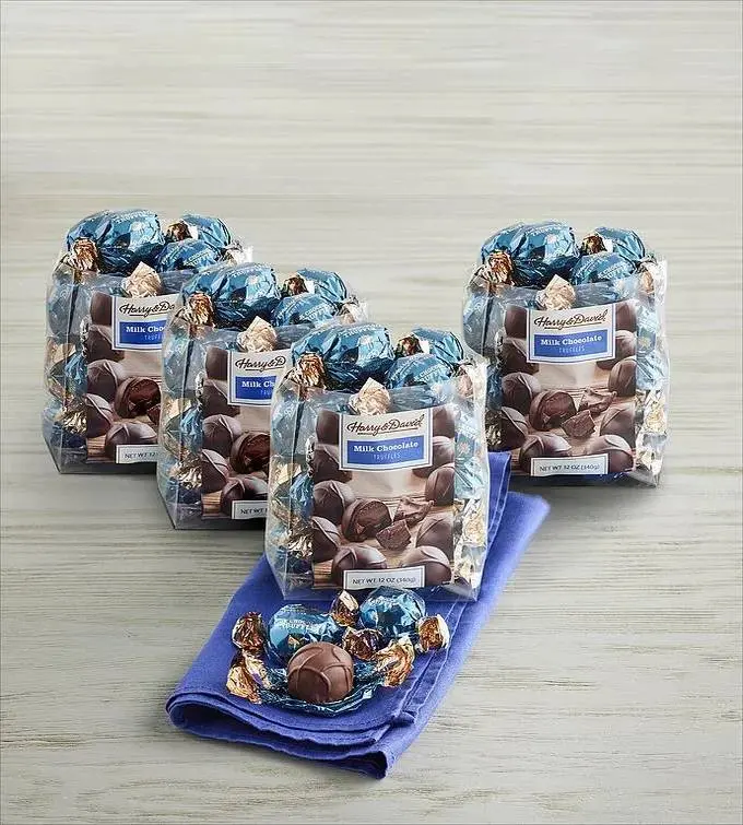 Milk Chocolate Truffles 4-Pack