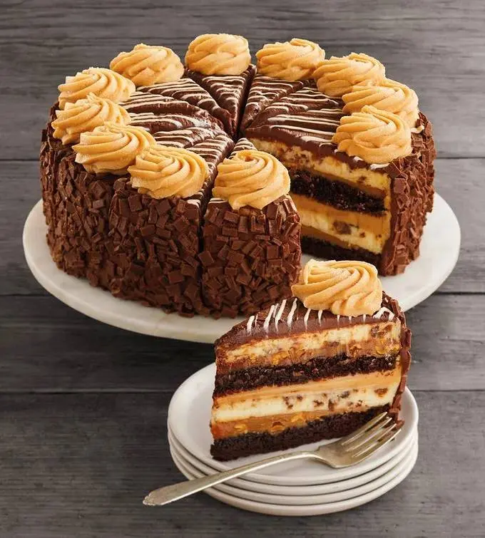 The Cheesecake Factory REESE'S Peanut Butter Chocolate Cake Cheesecake - 10"