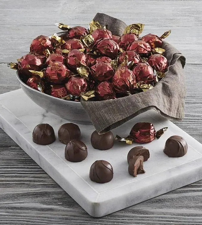 Dark Chocolate Truffles, 50-Count