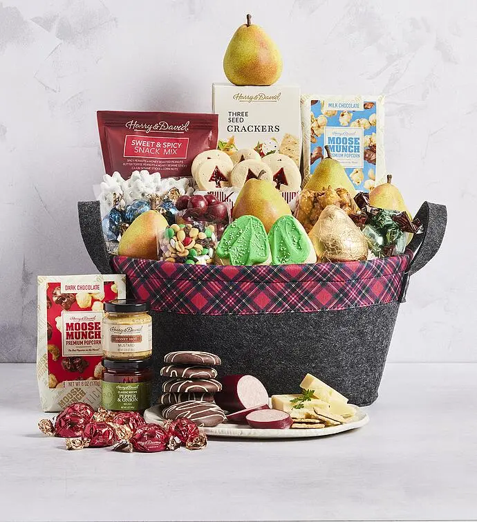 Deluxe Holiday Gift Basket